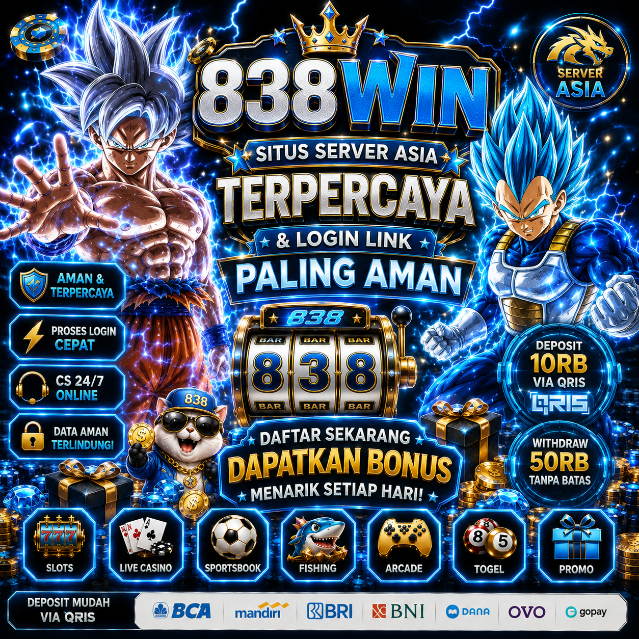 838WIN # Situs Web Game Server Asia & Portal Link Alternatif Login
